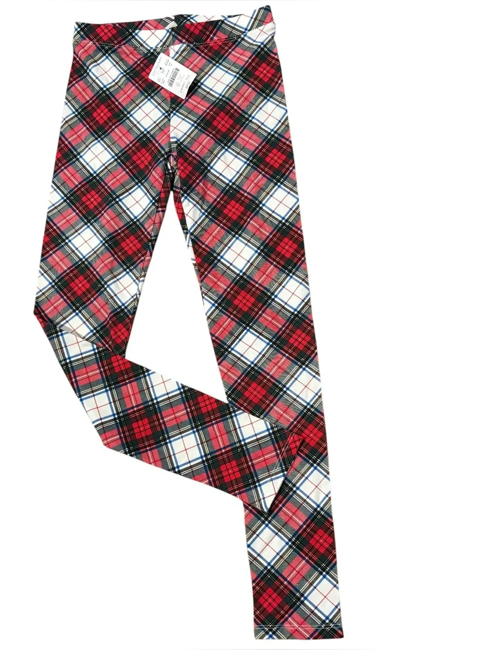 Crewcuts Holiday Tartan Plaid Legging Size 12 NWT